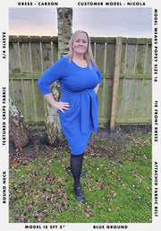 Carson Royal Blue Dress