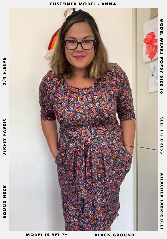 Nina Floral Print Dress