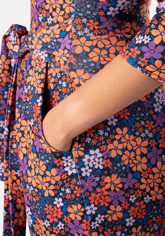 Cydney Ditsy Floral Print Dress