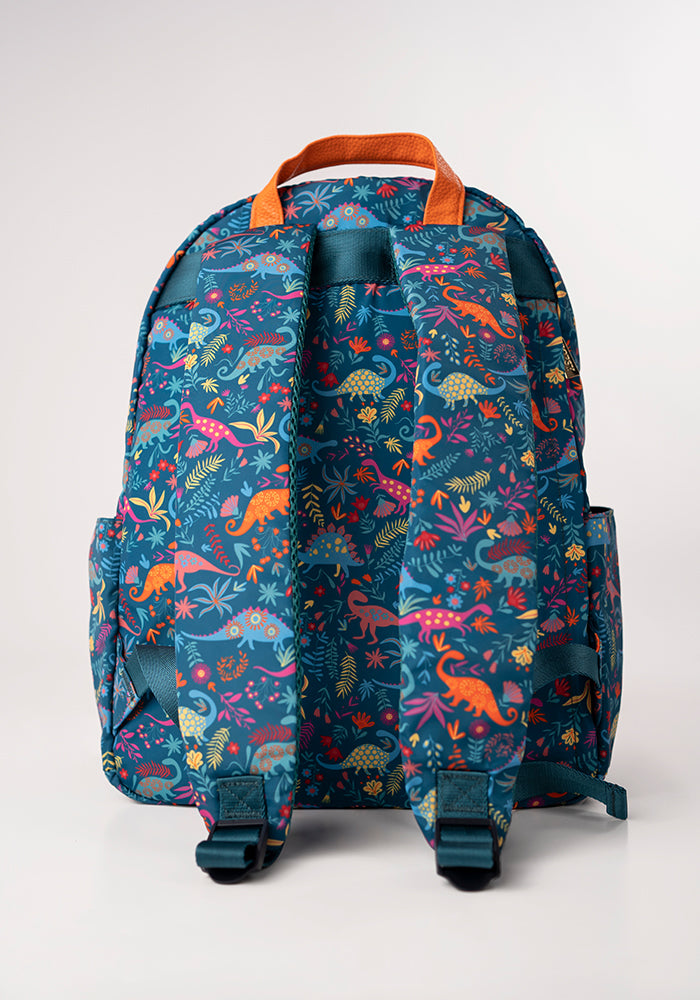 Teal Dinosaur Rucksack