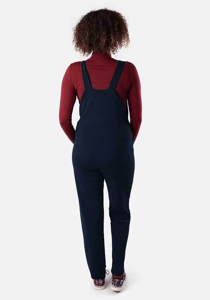 Diya Plain Navy Dungaree
