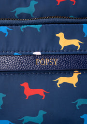 Dog Print Cross Body Bag