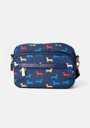 Dog Print Cross Body Bag