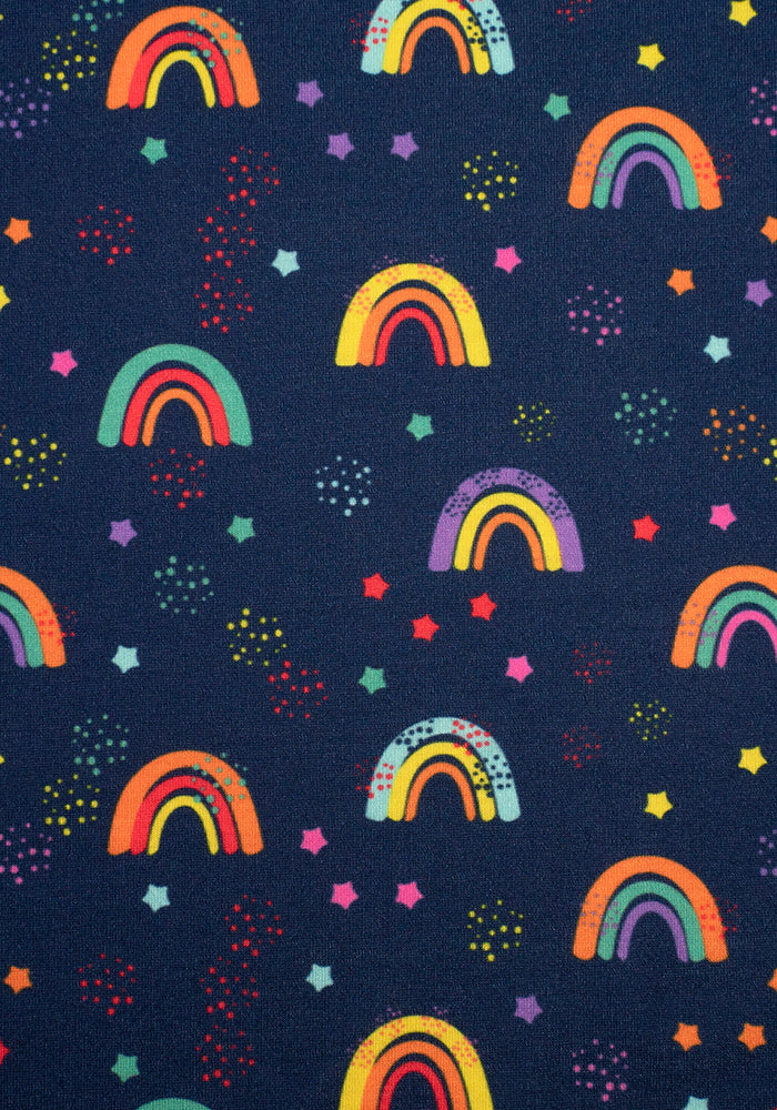 Glinda Rainbow Print Culotte Jumpsuit