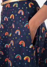 Dorothy Rainbow Print Dress