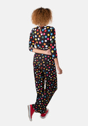 Dotty Multi Coloured Spot Jumpsuit