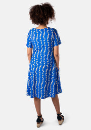 Elana Daisy Chain Print Dress