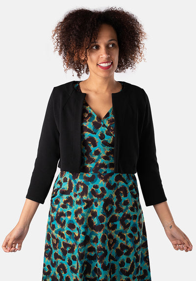 Evita Black Bolero Jacket
