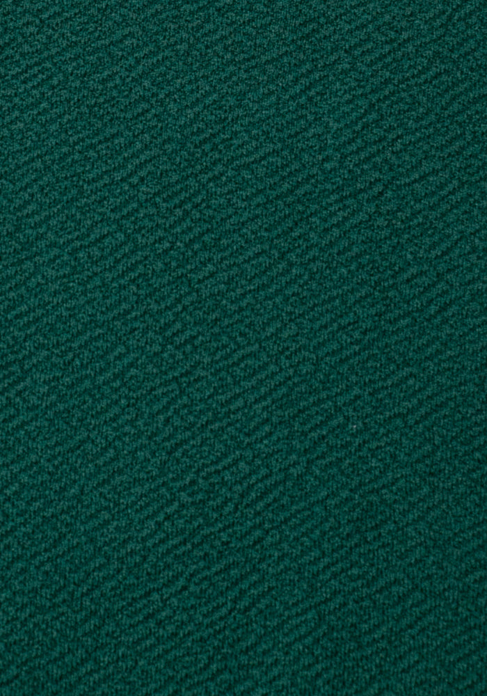 Second angle of Evita Forest Green Textured Crepe Bolero Jacket