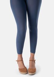 Premium 50 Denier Footless Tights Midnight Blue
