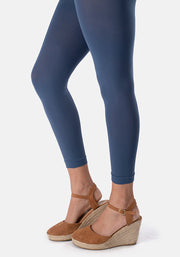 Premium 50 Denier Footless Tights Midnight Blue