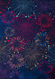 Children's Firework Print Dress (Fizz)