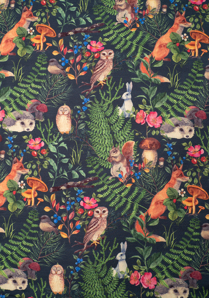 Forestina Forest Animal Print Dress