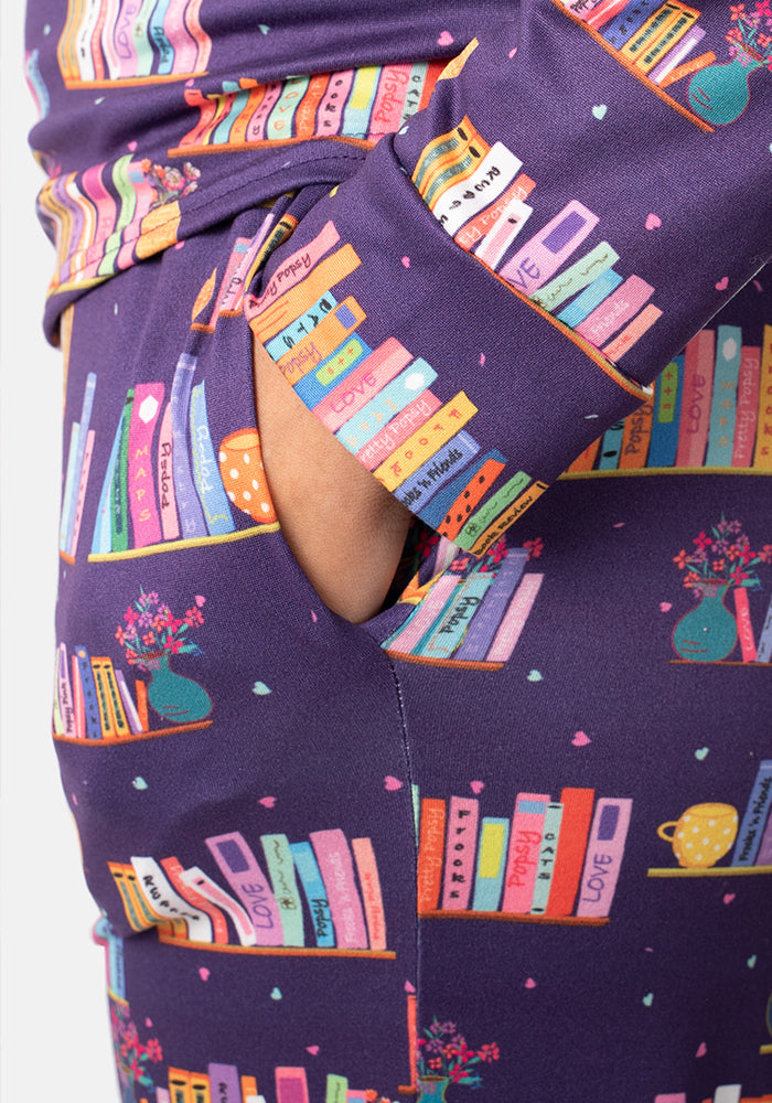 Frances Bookshelf Print Pyjama Set