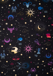 Gemini Horoscope Print Dress