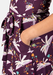 George Story Books Print Midi Dress