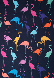 Children's Flamingo Print Dress (Georgette)