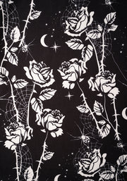 Gossamer Roses & Spider Print Swing Dress