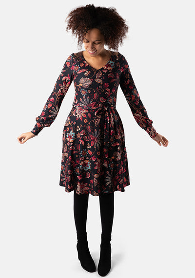 Gracelynn Paisley Print Dress