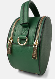 Round Green Premium Cross Body Bag