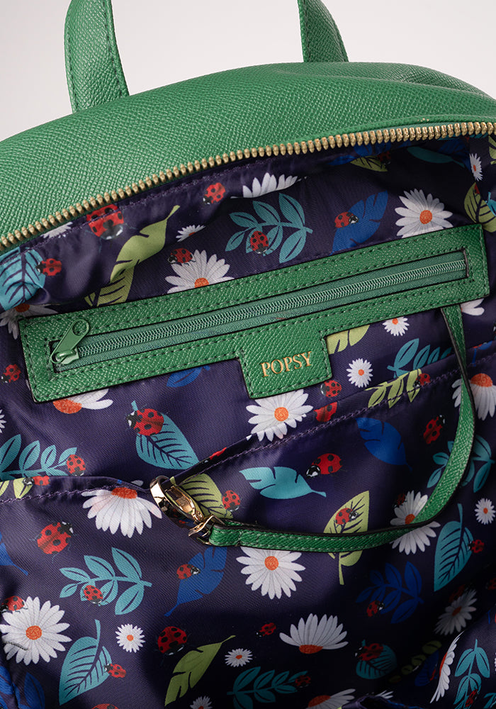 Fourth angle of Green Premium Rucksack