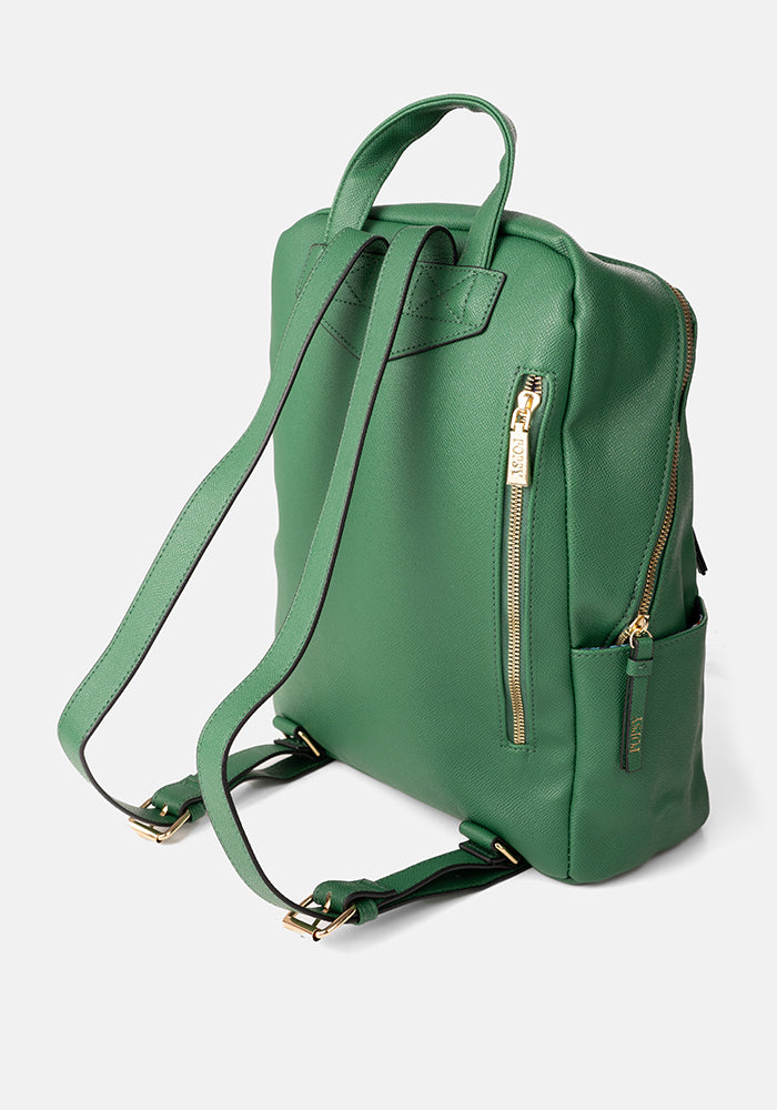 Eighth angle of Green Premium Rucksack