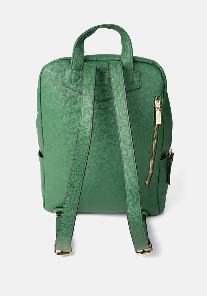 Third angle of Green Premium Rucksack