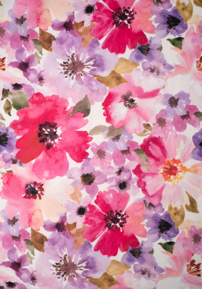 Harmonia Watercolour Floral Swing Dress