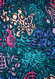 Harper-Rose Multicoloured Animal Print Midi Dress