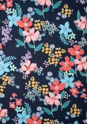 Hyacinth Bright Floral Print Dress