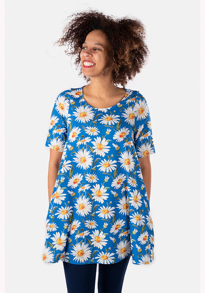 Jacie Daisy Floral Print Tunic