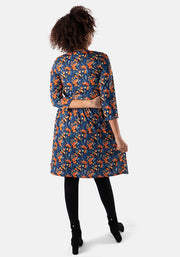 Jasper Red Pandas Print Dress