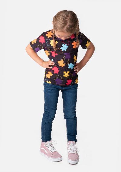 Jigsaw Print Children's T-Shirt