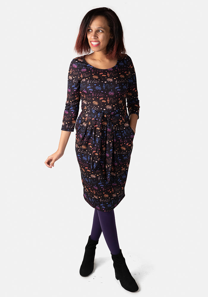 Judi Musical Theatre Print Dress