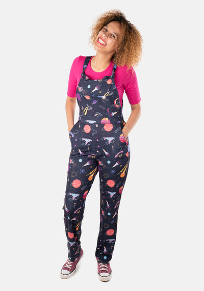 Juniper Space Print Dungaree & Top