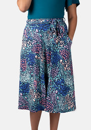 Kelsea Hybrid Animal Print A-Line Skirt