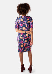 Kendra Watercolour Floral Print Dress