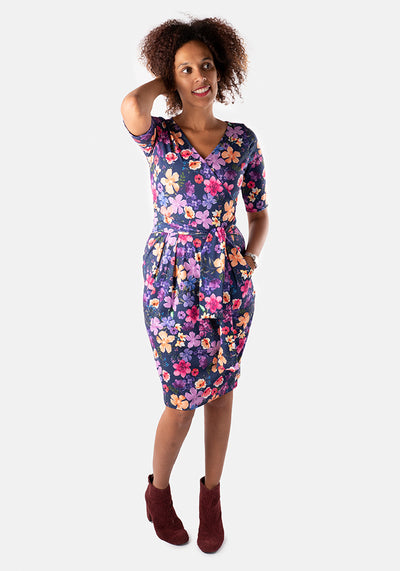 Kendra Watercolour Floral Print Dress
