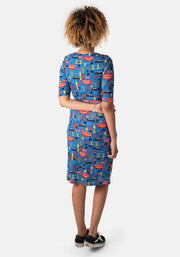 Kensington London Print Dress