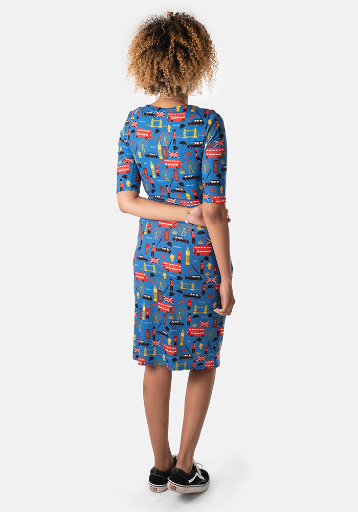 Kensington London Print Dress