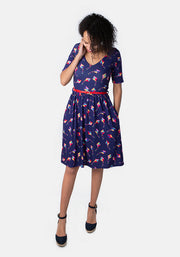 Kit Kite Print Dress