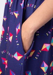Kit Kite Print Dress