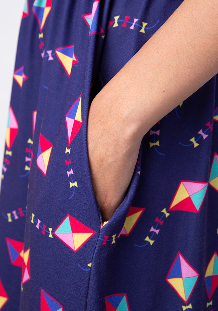 Kit Kite Print Dress
