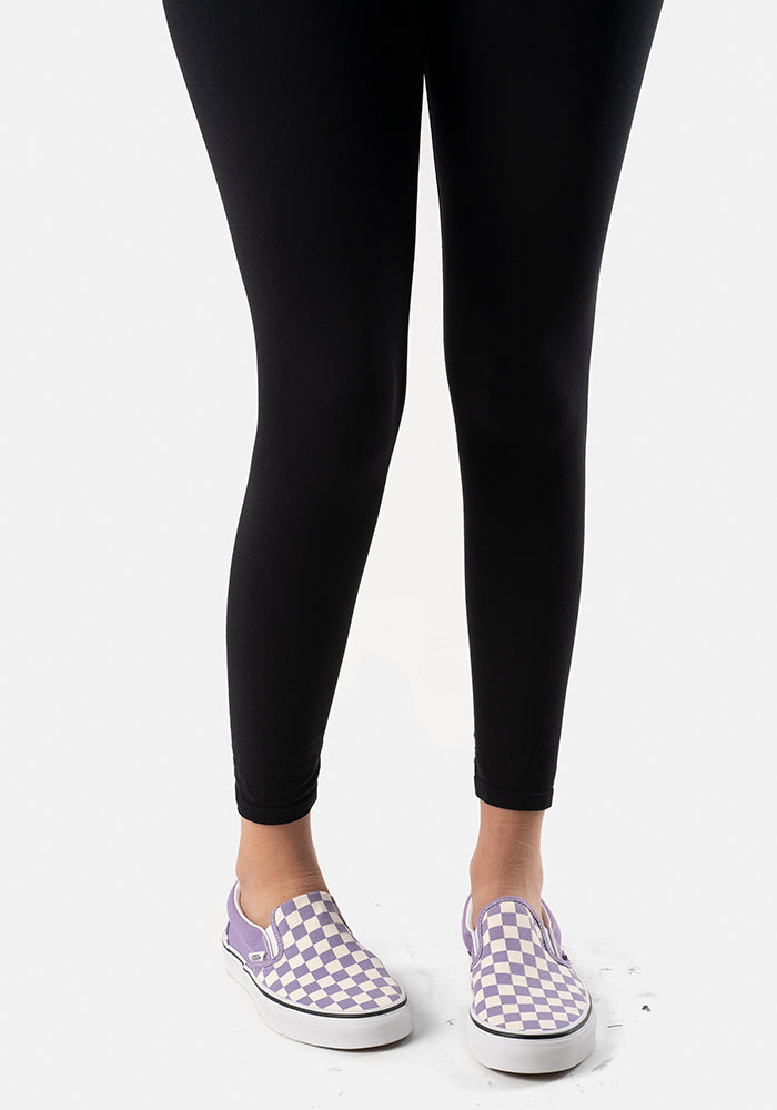 Front view of Black Popsy Longpops - Comfortable &amp; Versatile Layering Essential