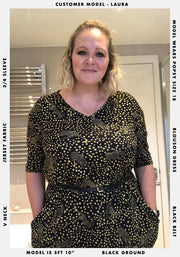 Laura Leopard Print Dress