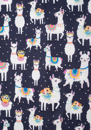 Lena Llama Print Dress