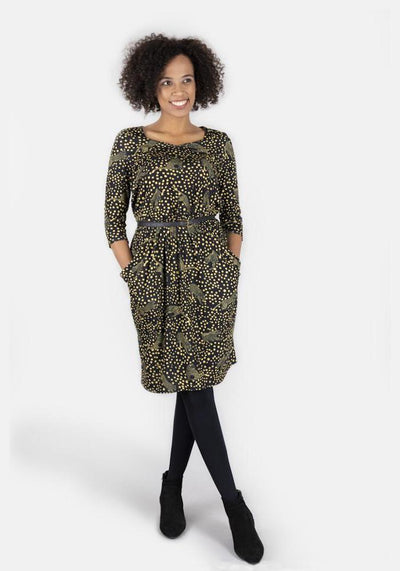 Laura Leopard Print Dress