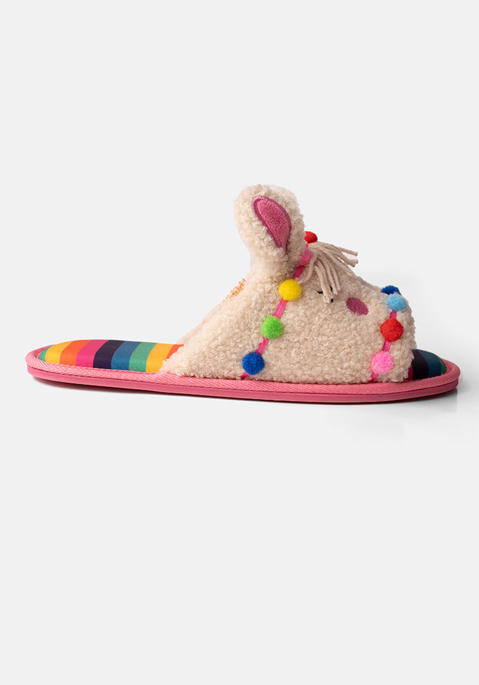 Llama Mule Slippers