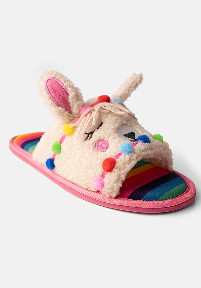 Llama Mule Slippers
