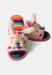 Llama Mule Slippers